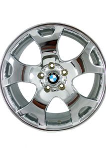 Chrome 19" BMW x5 Y Spoke Wheels 59333 59335 36111096231 36111096228