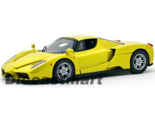 Hotwheels 1 18 Ferrari Enzo Diecast Model Car Yellow