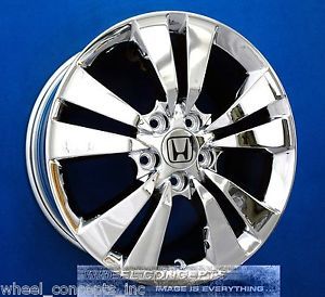 Honda Accord Coupe 17 inch Chrome Wheel Exchange 17" Rims