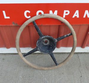 Vintage Steering Wheel 1929 Buick Wooden Auto Steering Wheel Rat Rod