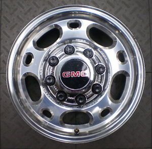 5079 GMC Chevy 2500 3500 Sierra 16" Factory OE Alloy Wheels Rims 4