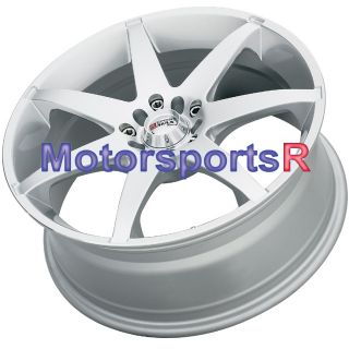 17 17x7 XXR 786 Silver Rims Wheels 08 Mitsubishi Lancer GTS galant ES Eclipse GT