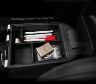 Auto Center Console Tray Utility Box Under Armrest for Kia 2011 2013 Sportage