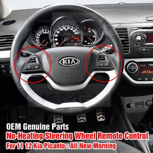 Genuine Parts No Heating Steering Wheel Remote Fit Kia 2011 2012 Picanto
