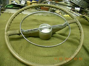 1955 56 Oldsmobile 88 Steering Wheel and Horn Button Rat Rod