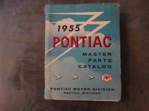 1955 Pontiac Master Parts Catalog Original Very Nice