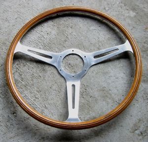1950 60's VDM Wood Steering Wheel Saab Sport 750 850 GT Porsche 356