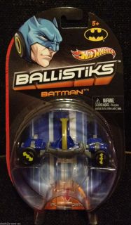 Hot Wheels Ballistiks Vehicles Kids Ball Cars Bane Shark Wreak Superman Batman