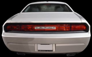 Dodge Challenger Rear Bumper Fascia Blackout Kit to Fit 2008 to Present