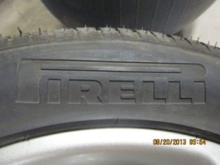 Bentley "Arnage" 2000 2007 Set of 2 18x8 Silver Wheels w Pirelli Tires