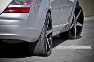 22" Lexani R4 Four CH Wheels and Tires Rims for BMW Mercedes Camaro 300C