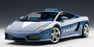 Lamborghini Gallardo LP560 4 Police Car Blue White 1 18