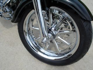 Calibur 21x3 25" Custom Billet Front Wheel for Harley Touring Baggers 2000 Up