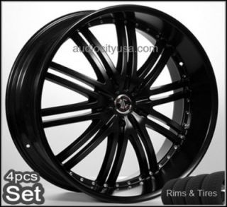 20" D1 BM Wheels and Tires Pkg Camry Maxima Lexus Impala Rim Wheel Rims