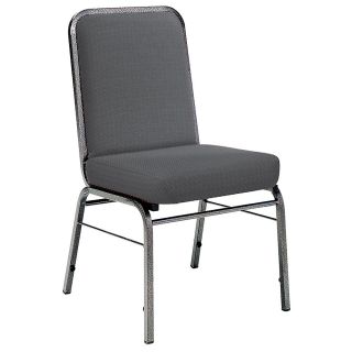 OFM ComfortClass Heavy Duty Stack Chairs 35 12 H x 19 12 W x 24 D Gray Fabric Set Of 6