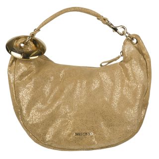 Jimmy Choo Gold Leather Hobo Jimmy Choo Designer Handbags
