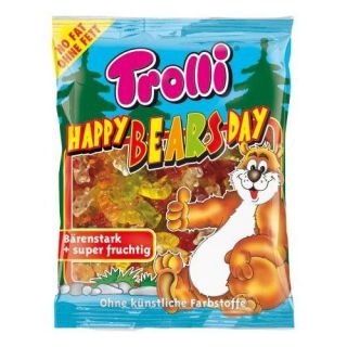 Trolli Happy Bears Day, 10er Pack (10 x 400 g Beutel)