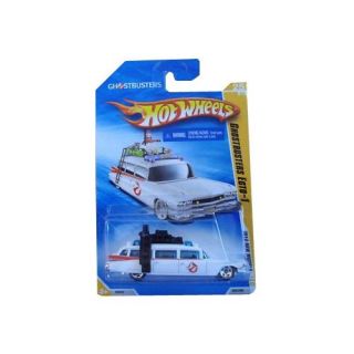 HOT WHEELS 2010 NEW MODELS 25 OF 44 GHOSTBUSTERS ECTO 1 WHITE WAGON