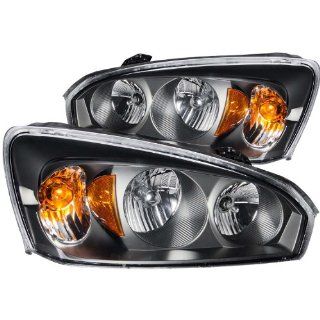 Anzo USA 121221 Chevrolet Malibu Black Clear Headlight Assembly   (Sold in Pairs) Automotive