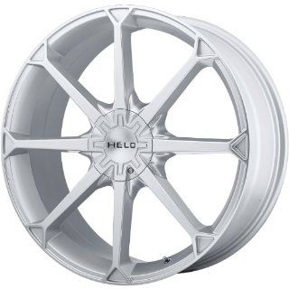 Helo HE870 18x8 Silver Wheel / Rim 5x4.25 & 5x4.5 with a 42mm Offset and a 72.60 Hub Bore. Partnumber HE87088001442 Automotive