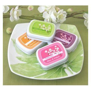 Cherry Blossom Mint Tins   Baby Shower Gifts & Wedding Favors (Set of 24)  Baby Keepsake Boxes  Baby