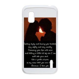 Love Sayings Happy Valentines Day Google Nexus 4 Case Back Case for Google Nexus 4 Cell Phones & Accessories