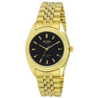Activa By Invicta Men's SF230 109 Elegance Gold Tone Analog Watch Watches