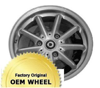 Smart Brabus Passion 15X5.5 3 112 22Mm Offset 9 Spoke Rear Factory Oem Wheel Rim   Silver Finish   Remanufactured Automotive