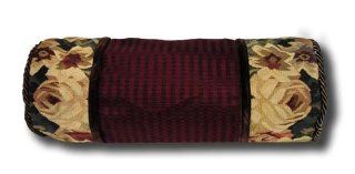 Tapestry Decorative Roll Pillow Cover Couch bed Wine 