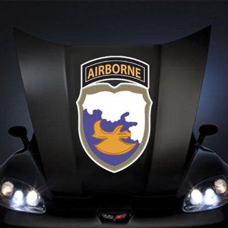 US Army 18th Airborne Division Phantom SSI 20" Huge Decal Sticker Automotive