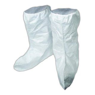 Magid SC167 EconoWear Disposable Tyvek High Knee Boot Cover, White (Bag of 25 Pairs)