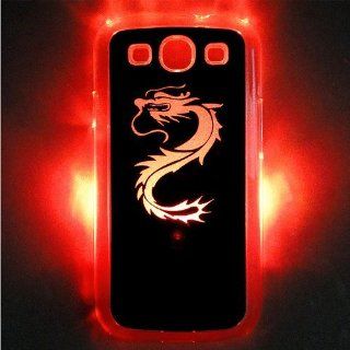 Save4pay� Dragon Sense LED LCD Flash Light Up Case Cover For Samsung Galaxy S3 SIII i9300 Free Tracking Number Cell Phones & Accessories