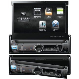 Brand New Power Acoustik 7" Single Din In Dash Multimedia Receiver With Detachable Face Electronics