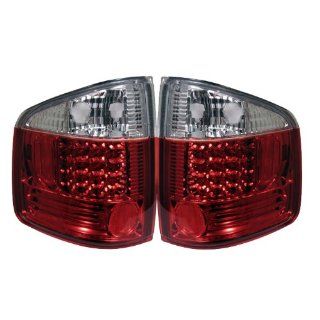 Chevy S10 94 01 / GMC Sonoma 94 04 / Isuzu Hombre 96 00 LED Tail Lights   Red Clear Automotive