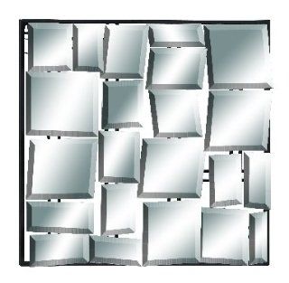 Exotic Square Metal Mirror Wall Decor   Wall Mounted Mirrors