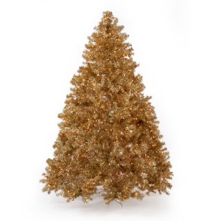 Classic Champagne Full Pre lit Christmas Tree   7.5 ft.   Clear   Christmas