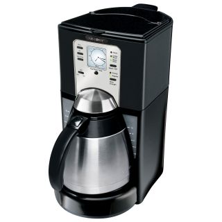 Mr. Coffee FTTX95 10 Cup Stainless Steel Coffee Maker with Thermal Carafe   Coffee Makers