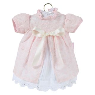 Corolle 17 in. Doll Fashions Pink Eyelet Dress   Baby Doll Accessories