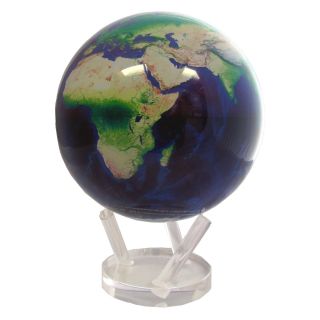Mova Levitating 8.5 diam. In. Natural Earth Globe   Globes