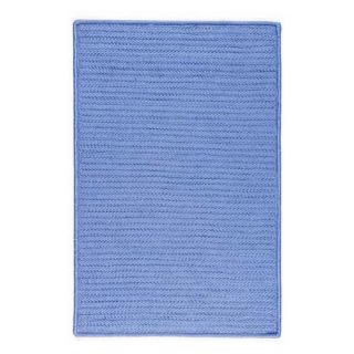 Colonial Mills Janelle Lampp Simply Home Indoor/Outdoor Braided Area Rug   Blue Ice   Braided Rugs
