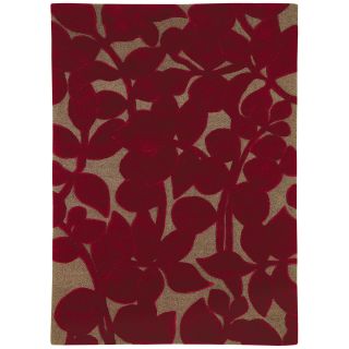 Dynamic Rugs Allure Flora 1904 Area Rug   Rich Red   Area Rugs