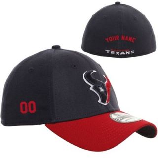 New Era Houston Texans Mens Customized TD Classic 39THIRTY Structured Flex Hat