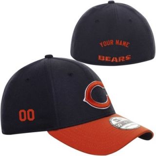 New Era Chicago Bears Mens Customized TD Classic 39THIRTY Structured Flex Hat