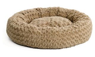 Midwest Quiet Time Deluxe Bagel Pet Bed   Dog Beds