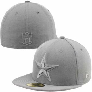 New Era Dallas Cowboys 59FIFTY Basic Fitted Hat   Gray