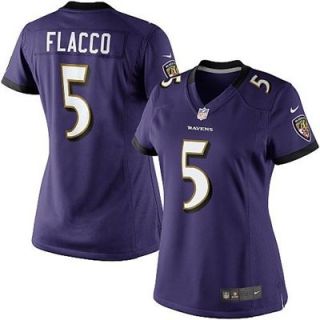 Nike Womens Baltimore Ravens Joe Flacco Limited Team Color Jersey