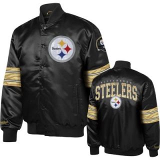 Pittsburgh Steelers Black Prime Satin Jacket