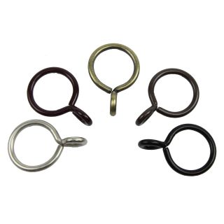 Rod Desyne 10 Curtain Eyelet Rings 1 in. Inside Diameter   Curtain Rods and Hardware