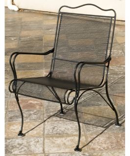 Woodard Tuscan Outdoor Dining Chair   Set of 2   Patio Chairs
