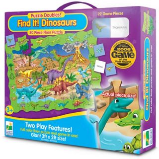 Learning Journey Puzzle Doubles Find It Dinosaurs   Learning Aids